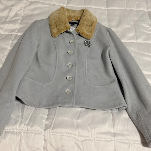 Louben Women Fine Wool Coat size S - Picture 2 of 5